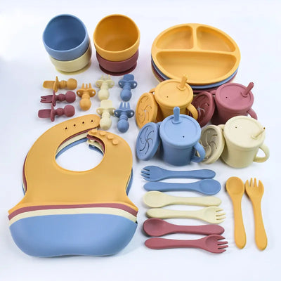 Children's Silicone Plate Set