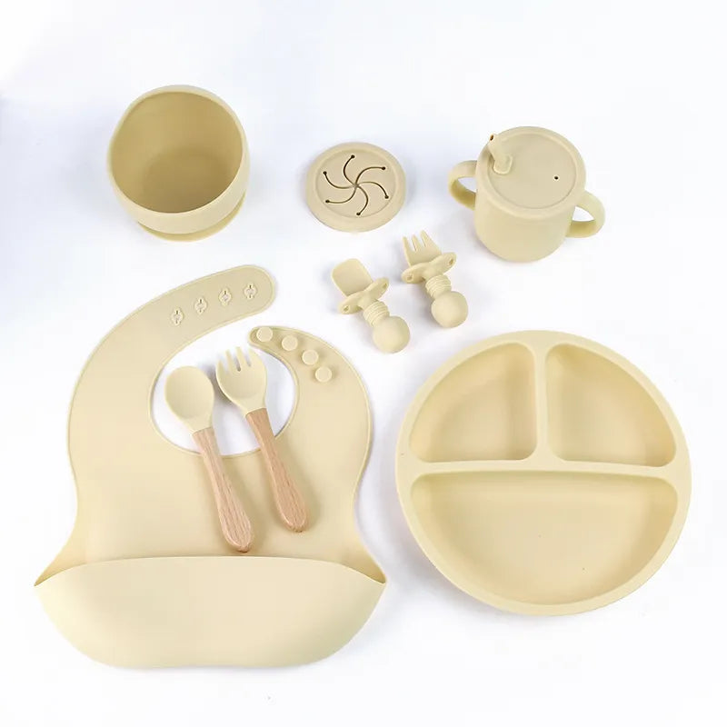 Children's Silicone Plate Set